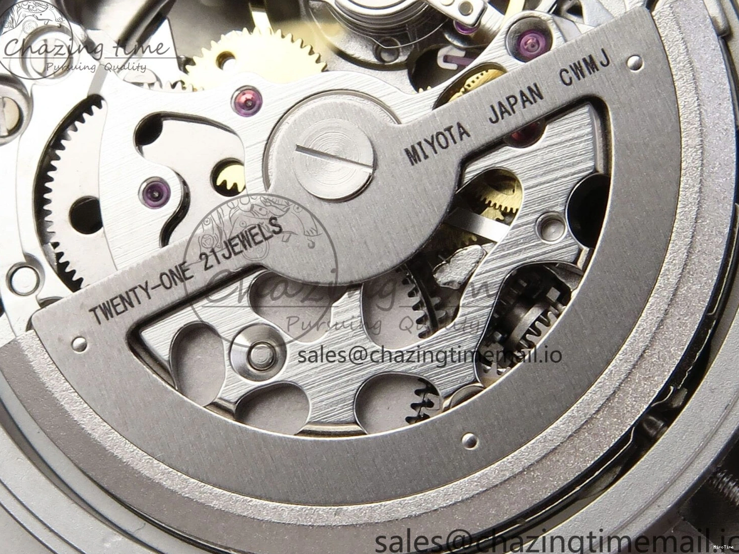 MIROTIME 0307 Durable Big Pilot IW329702 M+F 1:1 Best Edition Green Dial on Green Leather Strap MY 7006